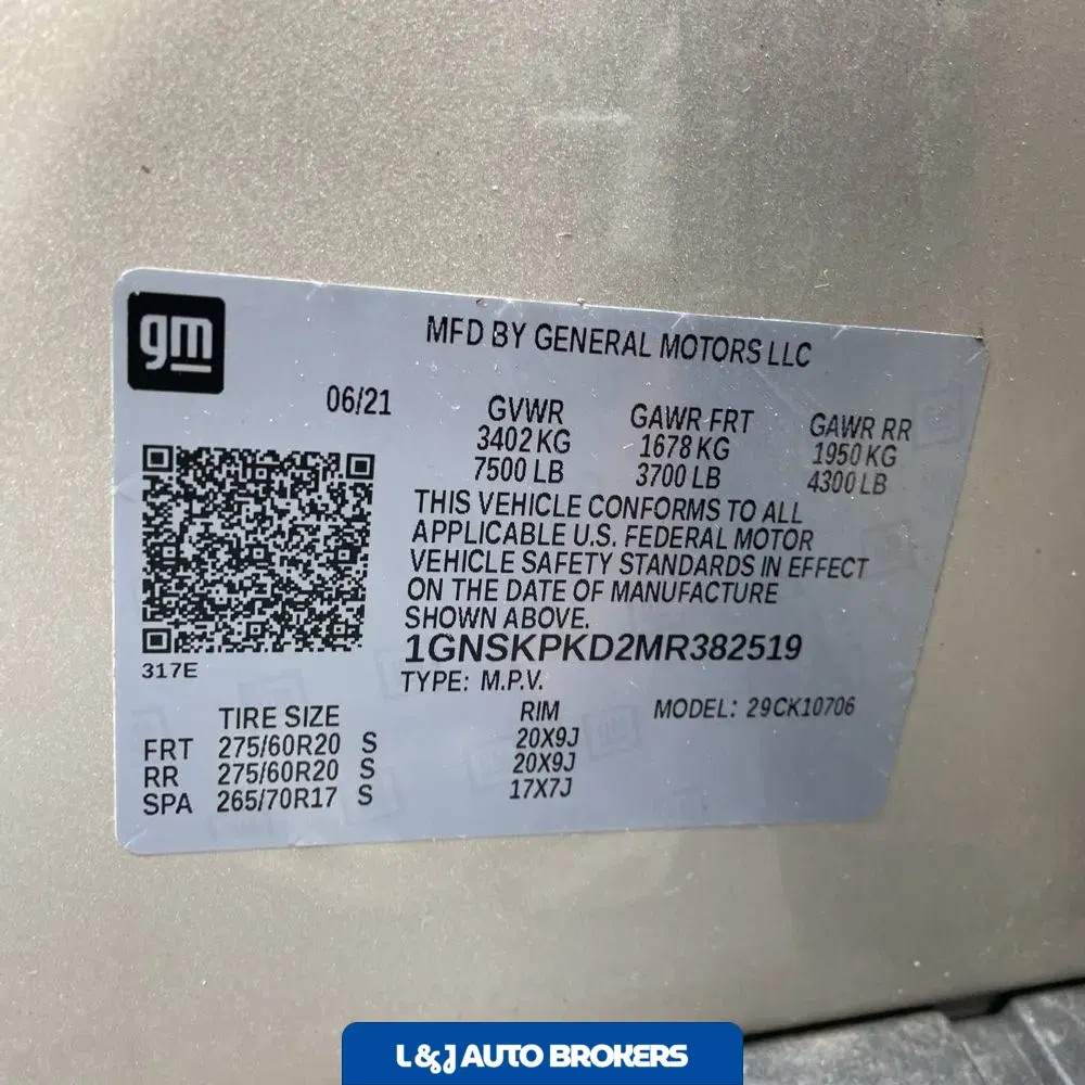 2021 Chevrolet Tahoe Z71