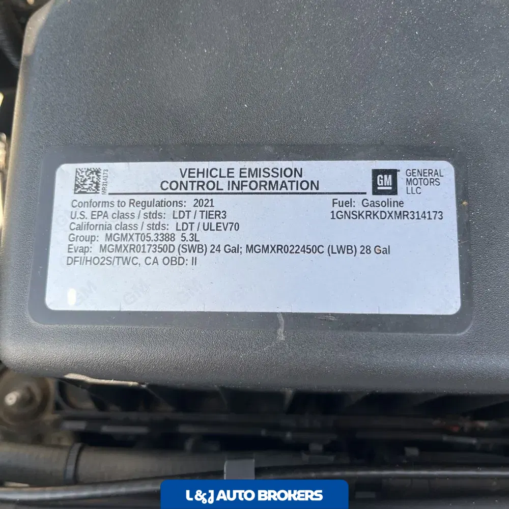 2021 Chevrolet Tahoe RST