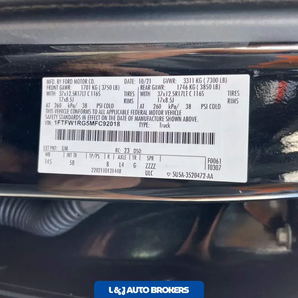 2021 Ford F-150 Raptor