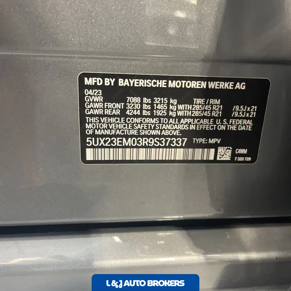 2024 BMW X7 XDrive40i
