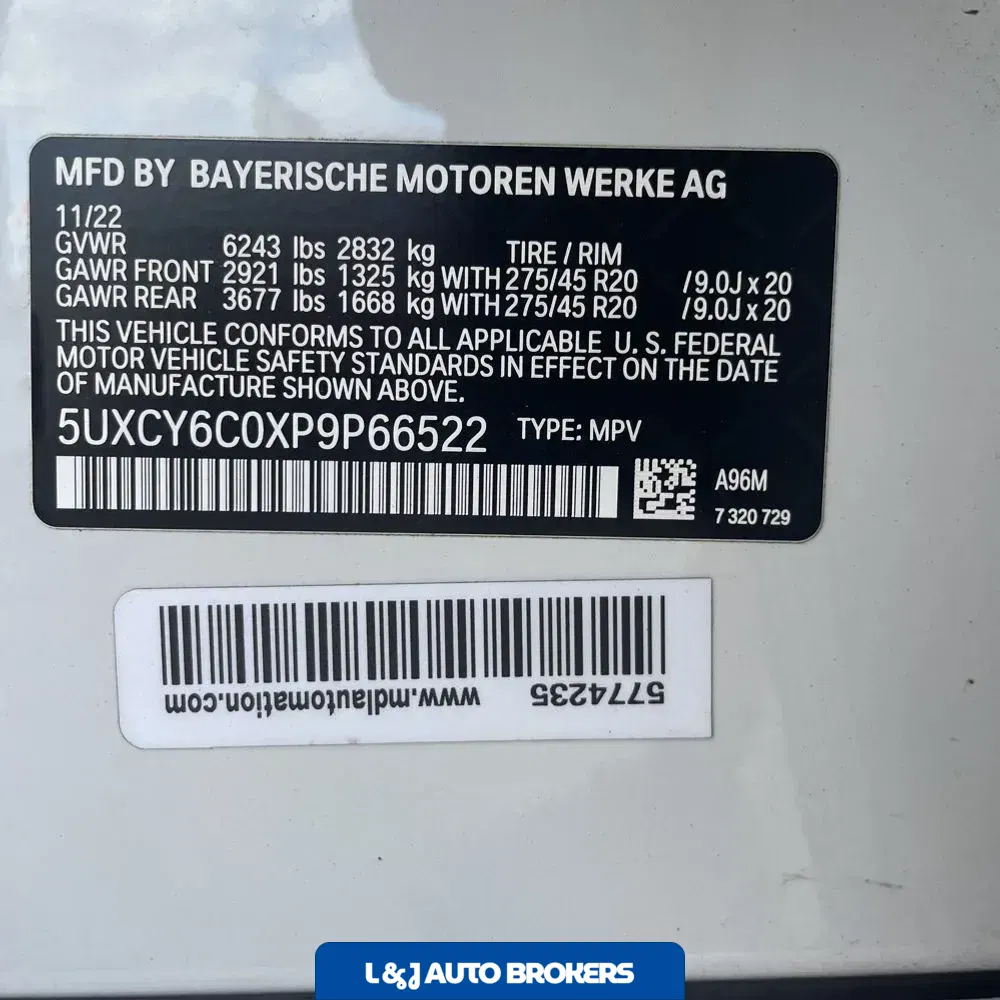 2023 BMW X6 XDrive40i