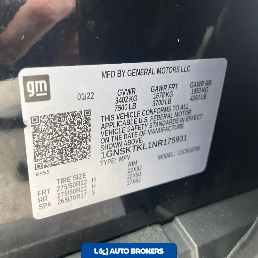 2022 Chevrolet Tahoe High Country