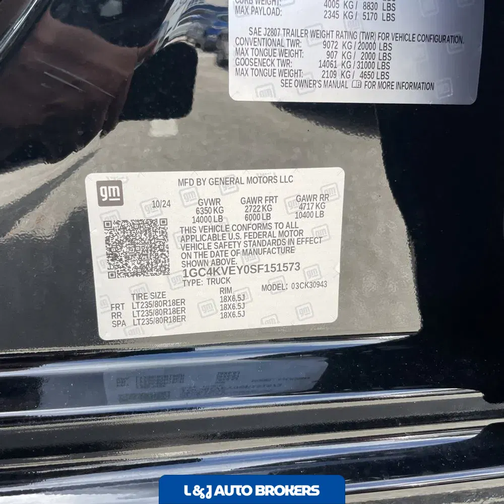 2025 Chevrolet Silverado 3500HD High Country