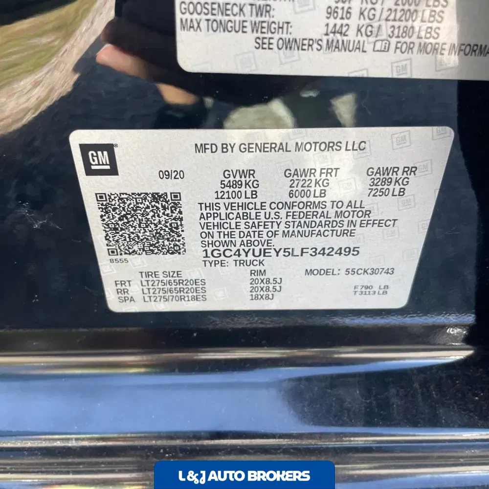 2020 Chevrolet Silverado 3500HD LTZ