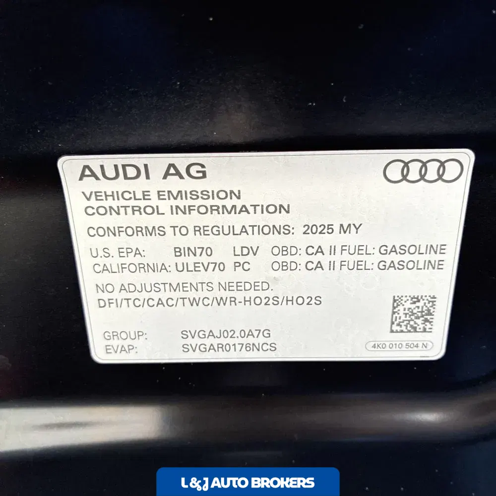 2025 Audi A6 Premium Plus 45