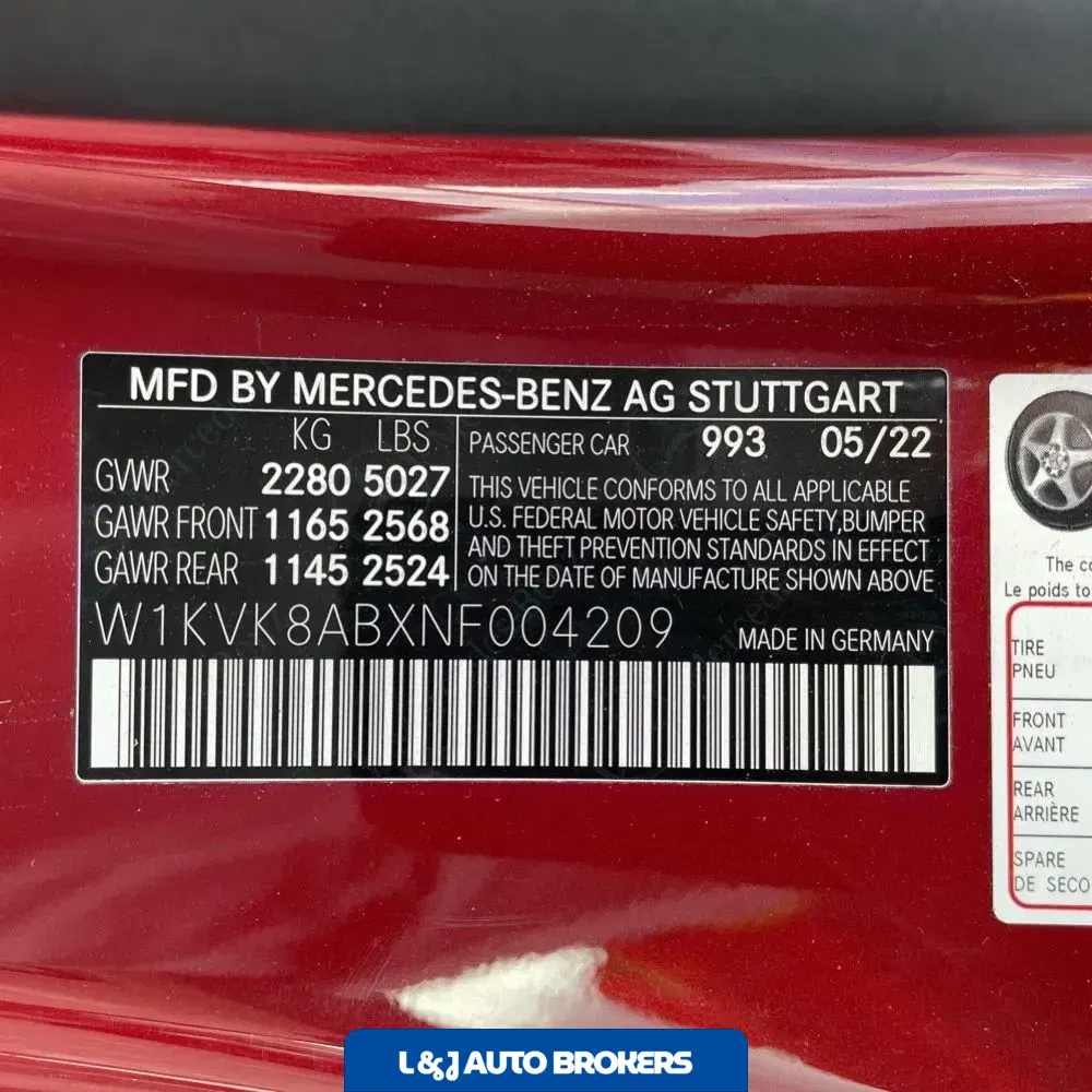 2022 Mercedes-Benz SL-Class AMG SL 55