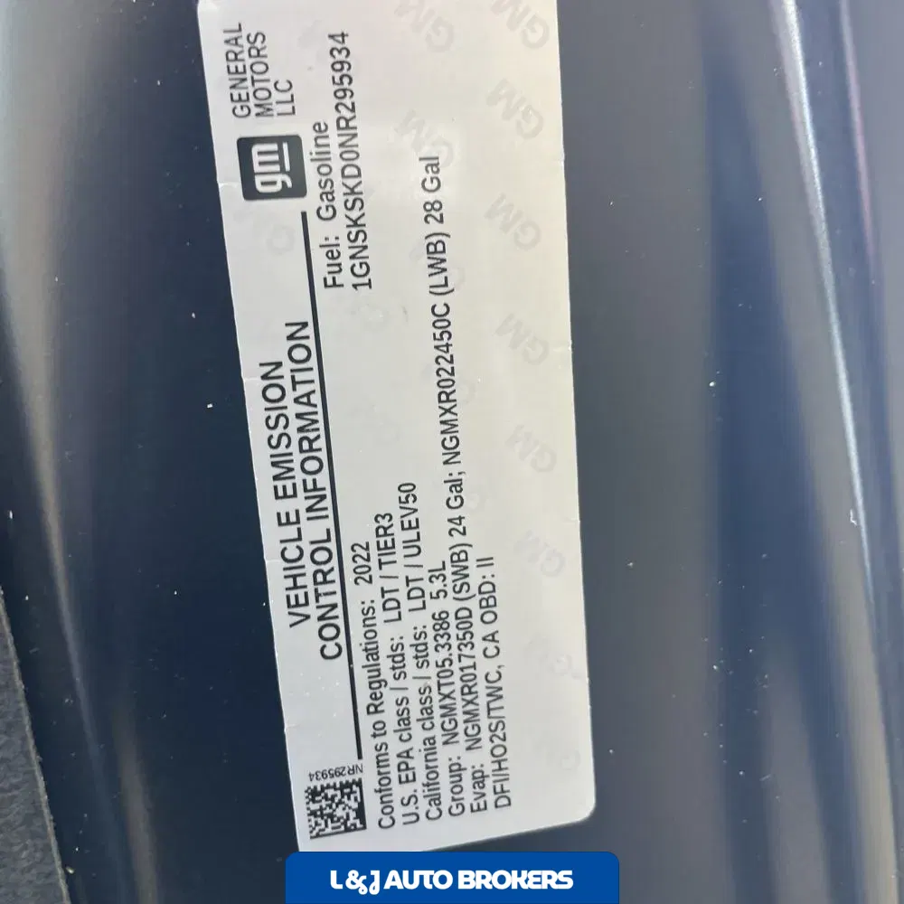 2022 Chevrolet Tahoe Premier