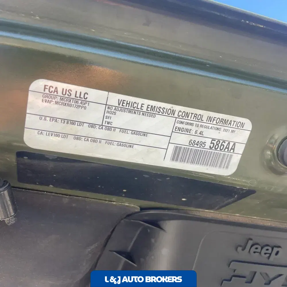 2021 Jeep Wrangler Unlimited Rubicon 392