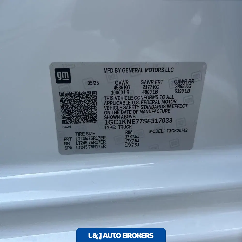 2025 Chevrolet Silverado 2500HD LT