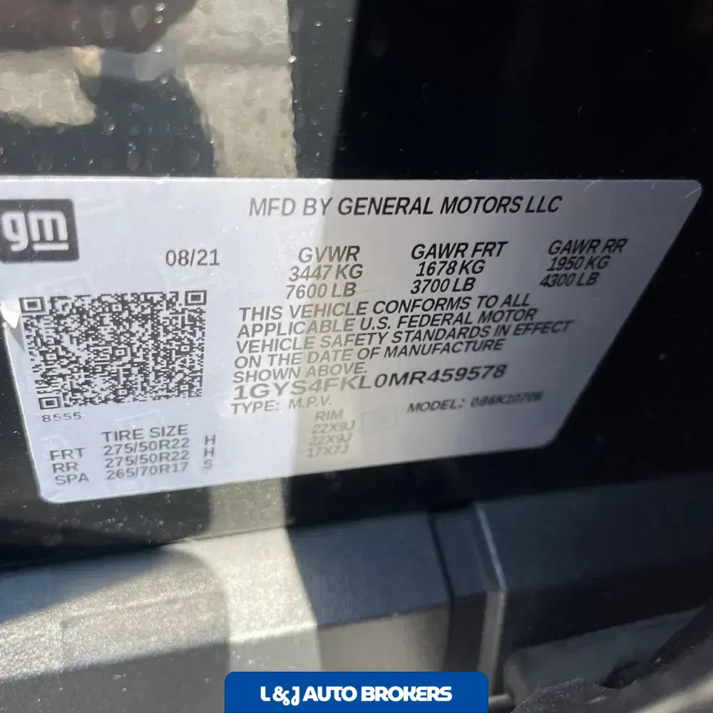 2021 Cadillac Escalade Sport