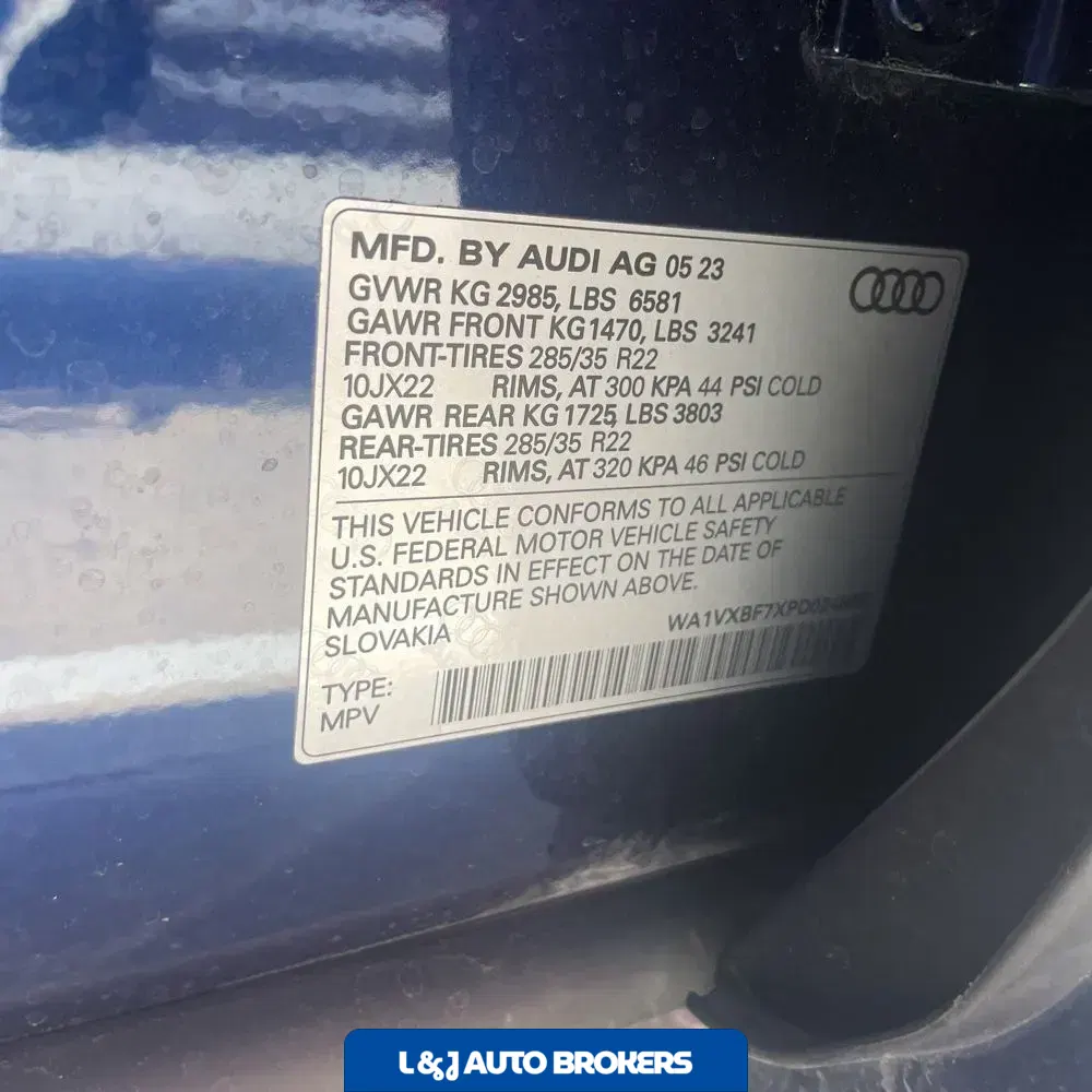 2023 Audi Q7 Prestige 55 TFSI