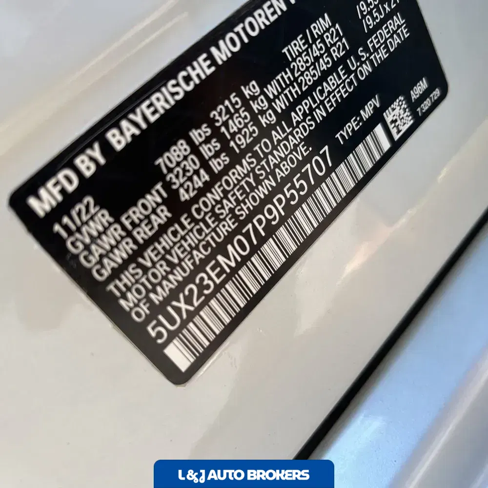 2023 BMW X7 XDrive40i
