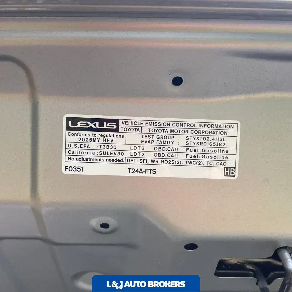 2025 Lexus TX 500h F SPORT Performance Premium