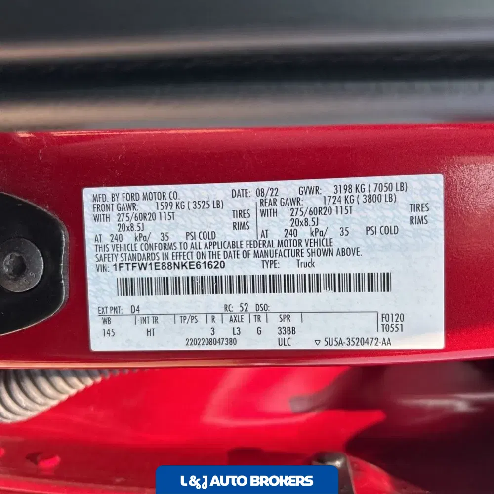 2022 Ford F-150 Lariat