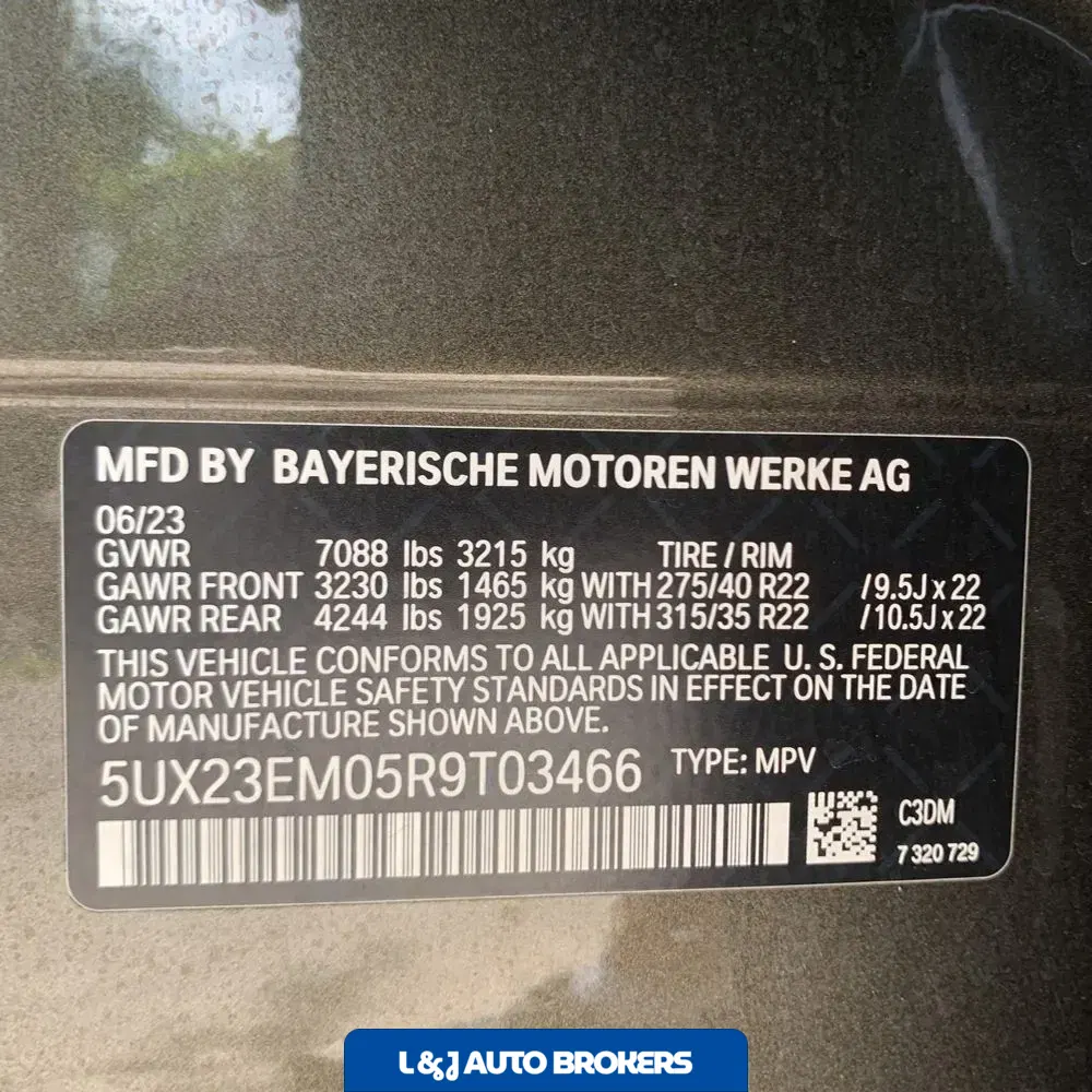 2024 BMW X7 XDrive40i