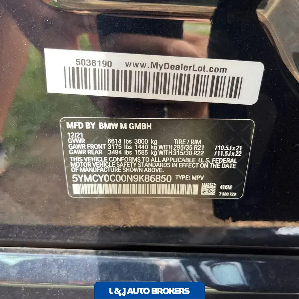 2022 BMW X6 M