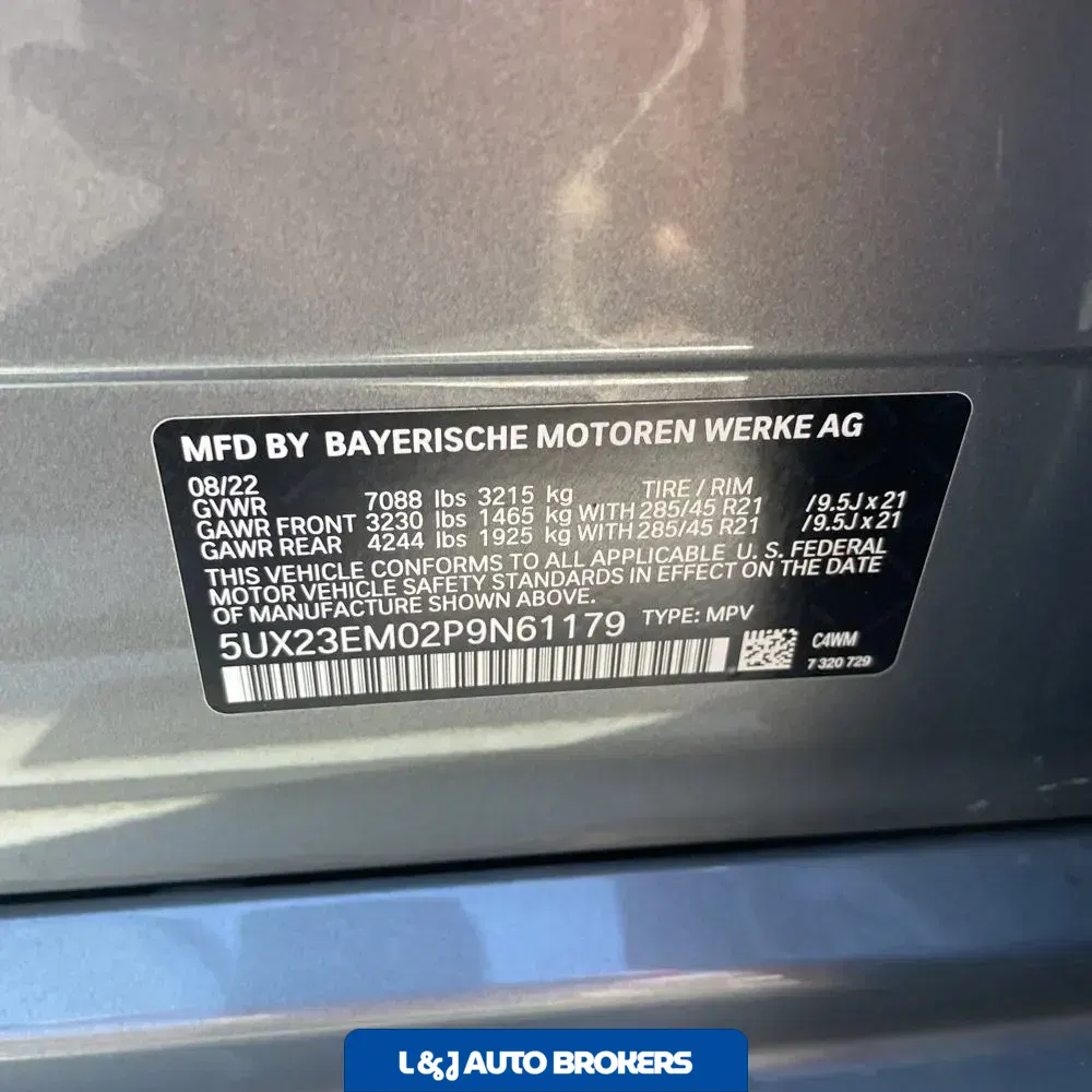 2023 BMW X7 XDrive40i