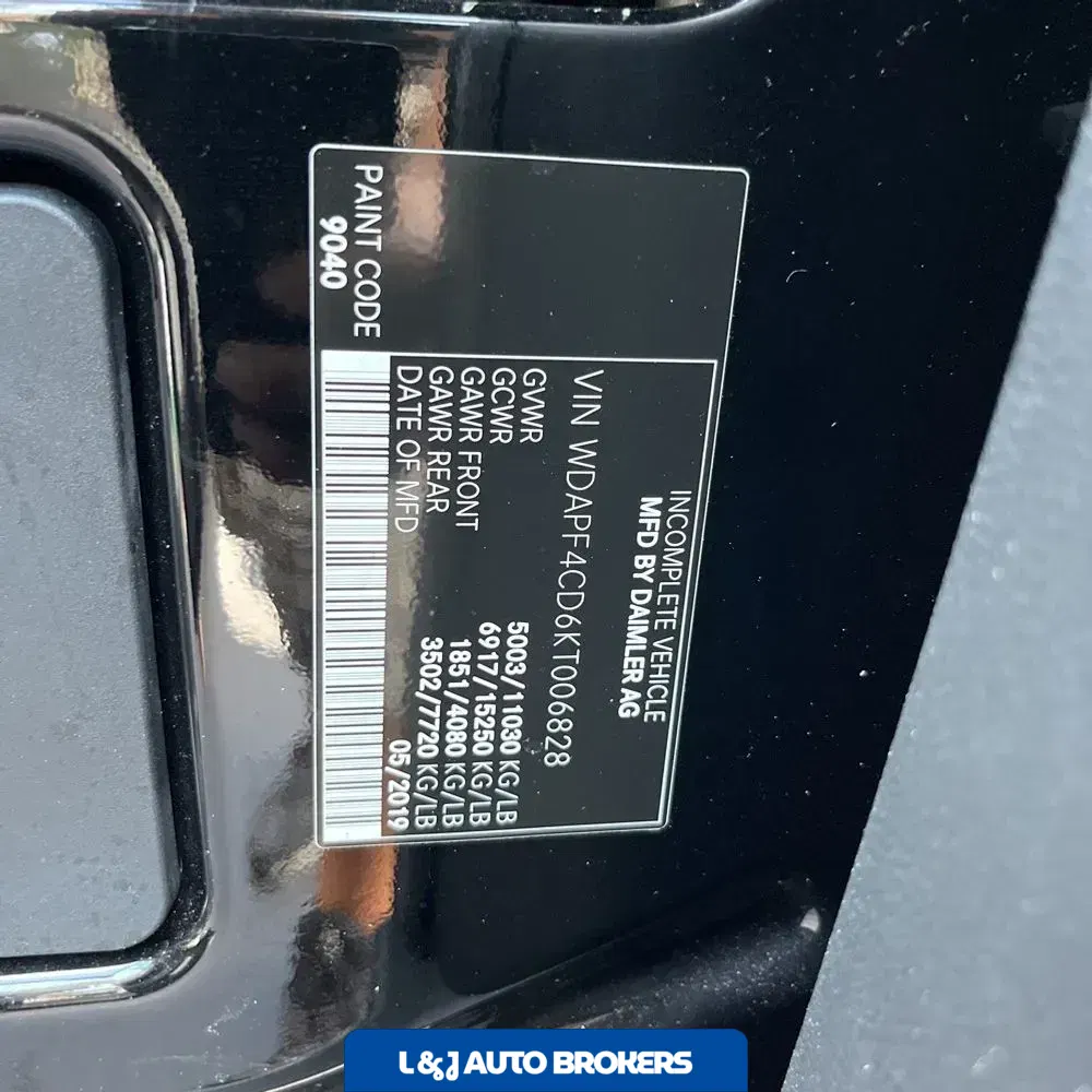 2019 Mercedes-Benz Sprinter 3500XD