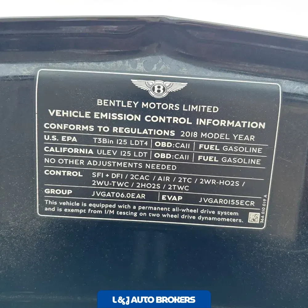 2018 Bentley Bentayga Base