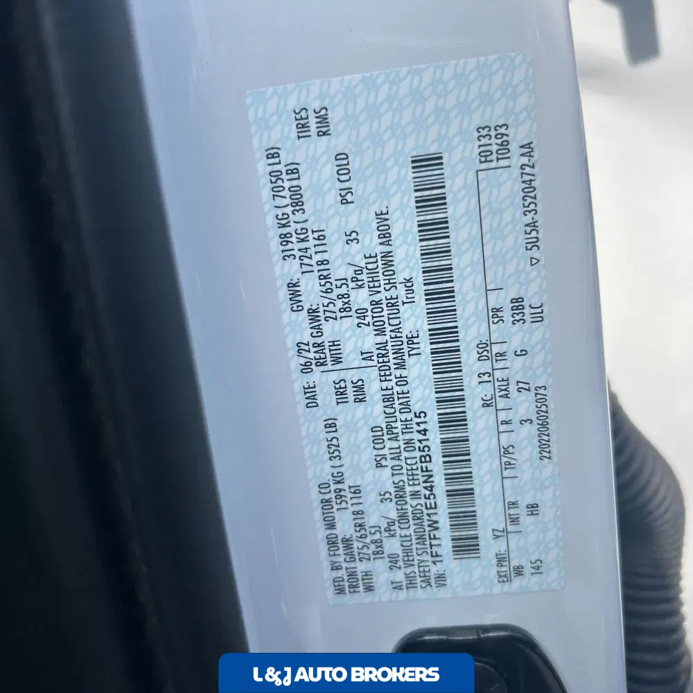 2022 Ford F-150 Lariat