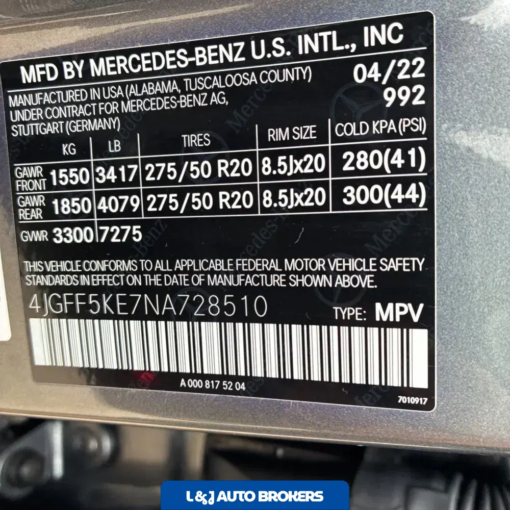 2022 Mercedes-Benz GLS GLS 450