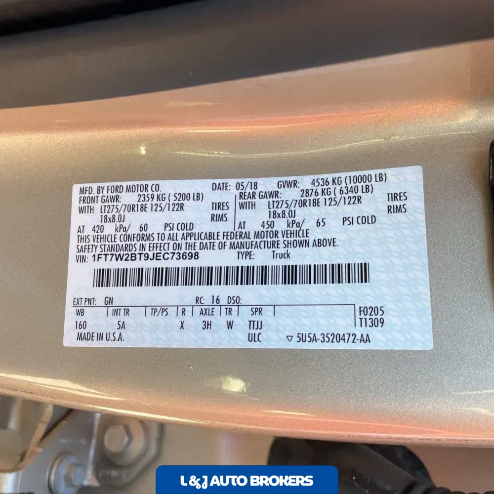 2018 Ford F-250 Super Duty Lariat