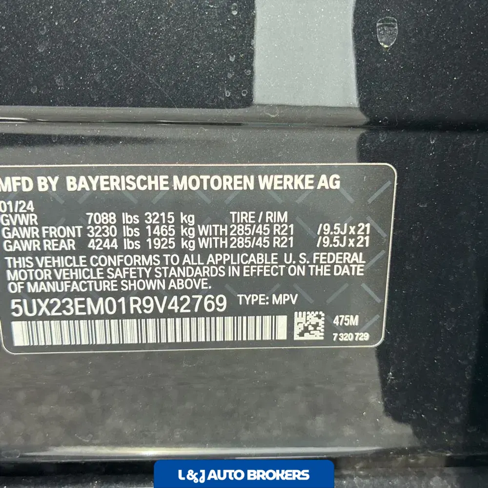 2024 BMW X7 XDrive40i