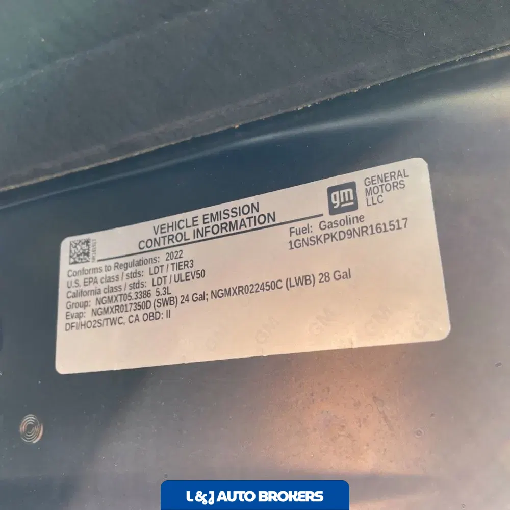 2022 Chevrolet Tahoe Z71