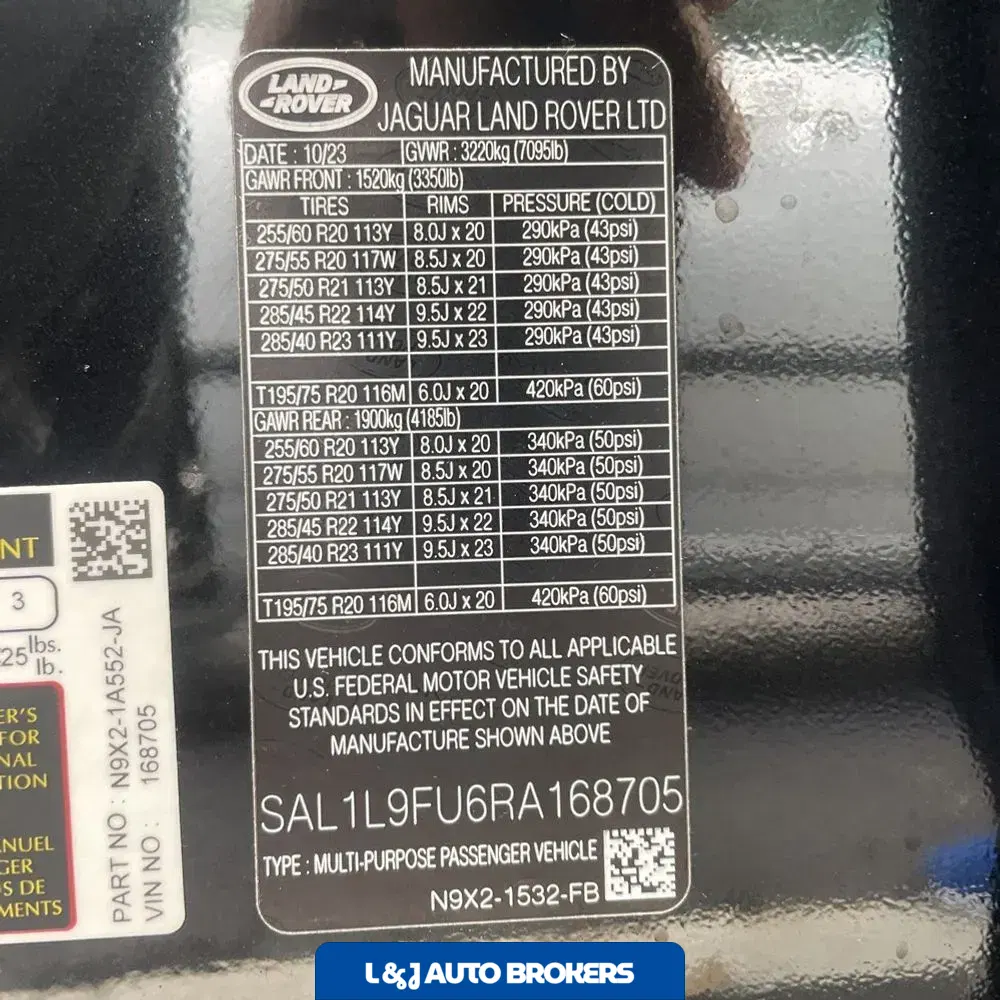 2024 Land Rover Range Rover Sport Dynamic SE P400